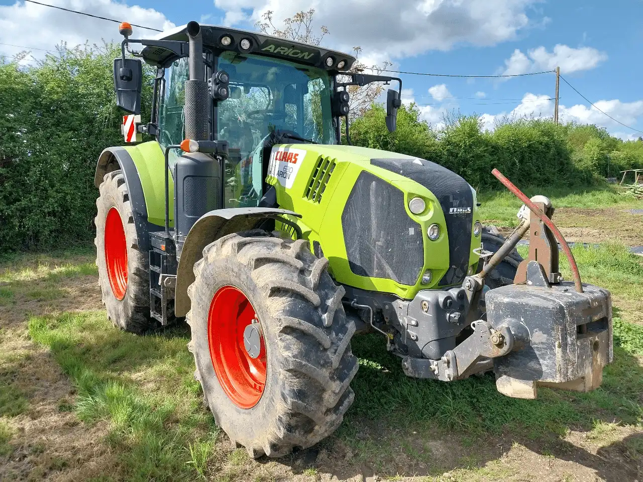 Image CLAAS TRACTEUR CLAAS ARION 630